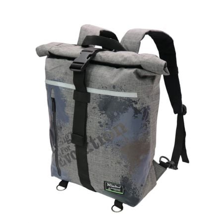 Wholesale Roll Top Waterproof Backpack with buckle closure, Inner Layer Waterproof